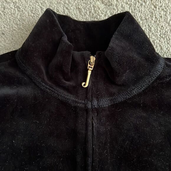 Juicy Couture Velour Zip Up Small New - Picture 1 of 4